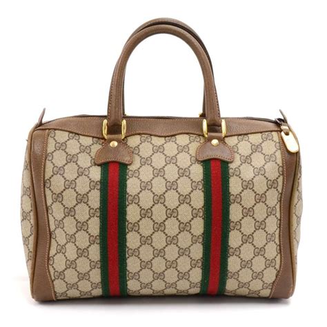 harga gucci supreme boston bag|Gucci Boston bag canvas.